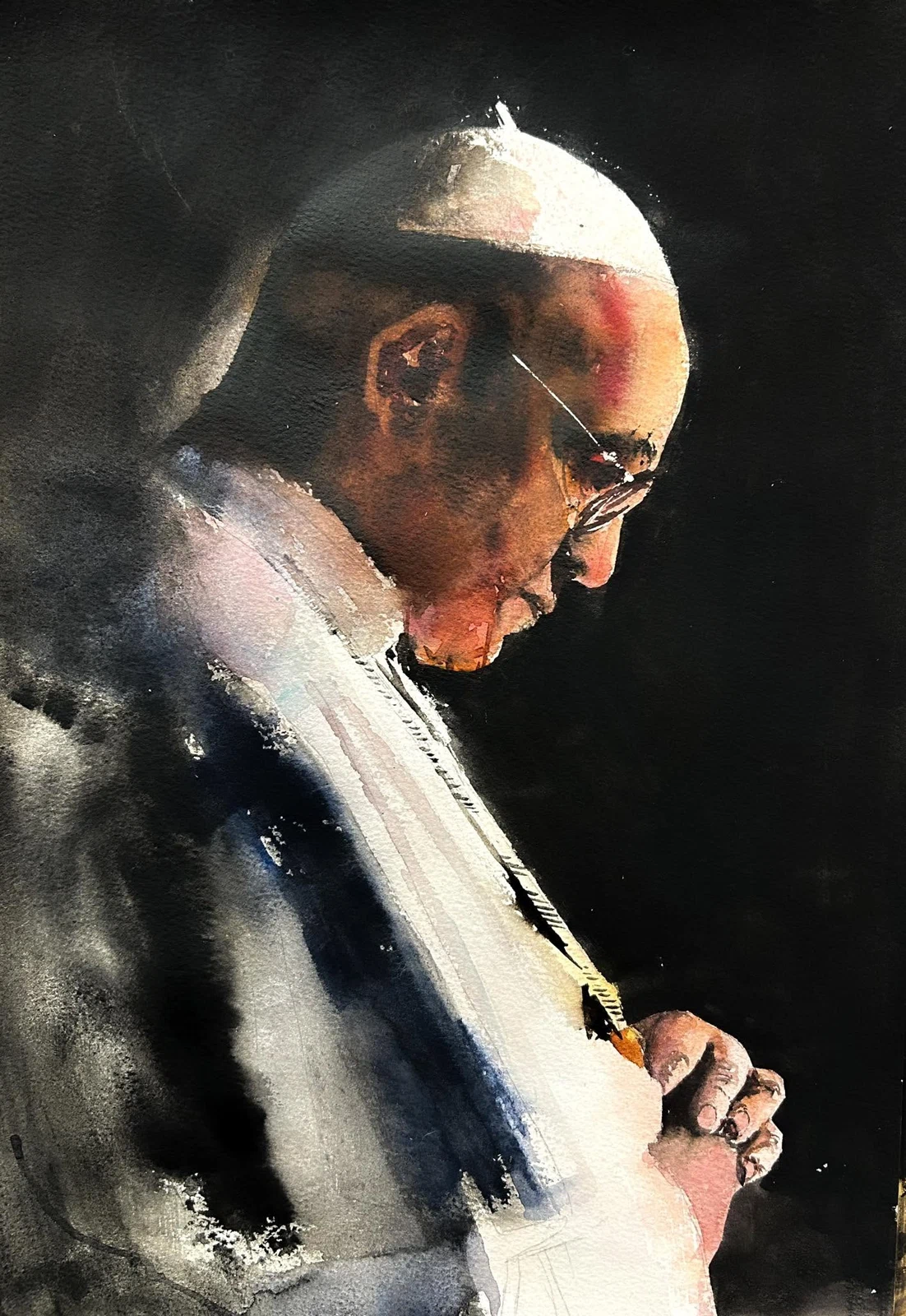 Santidad, acuarela