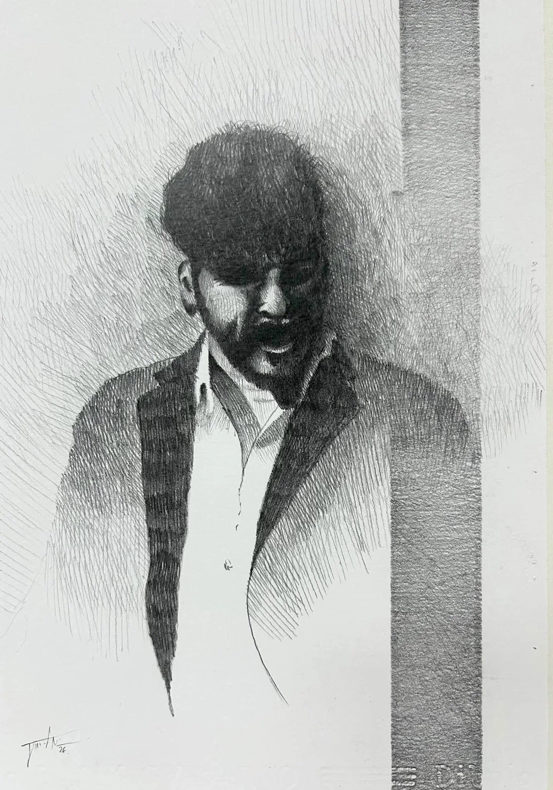 Chanquita, dibujo