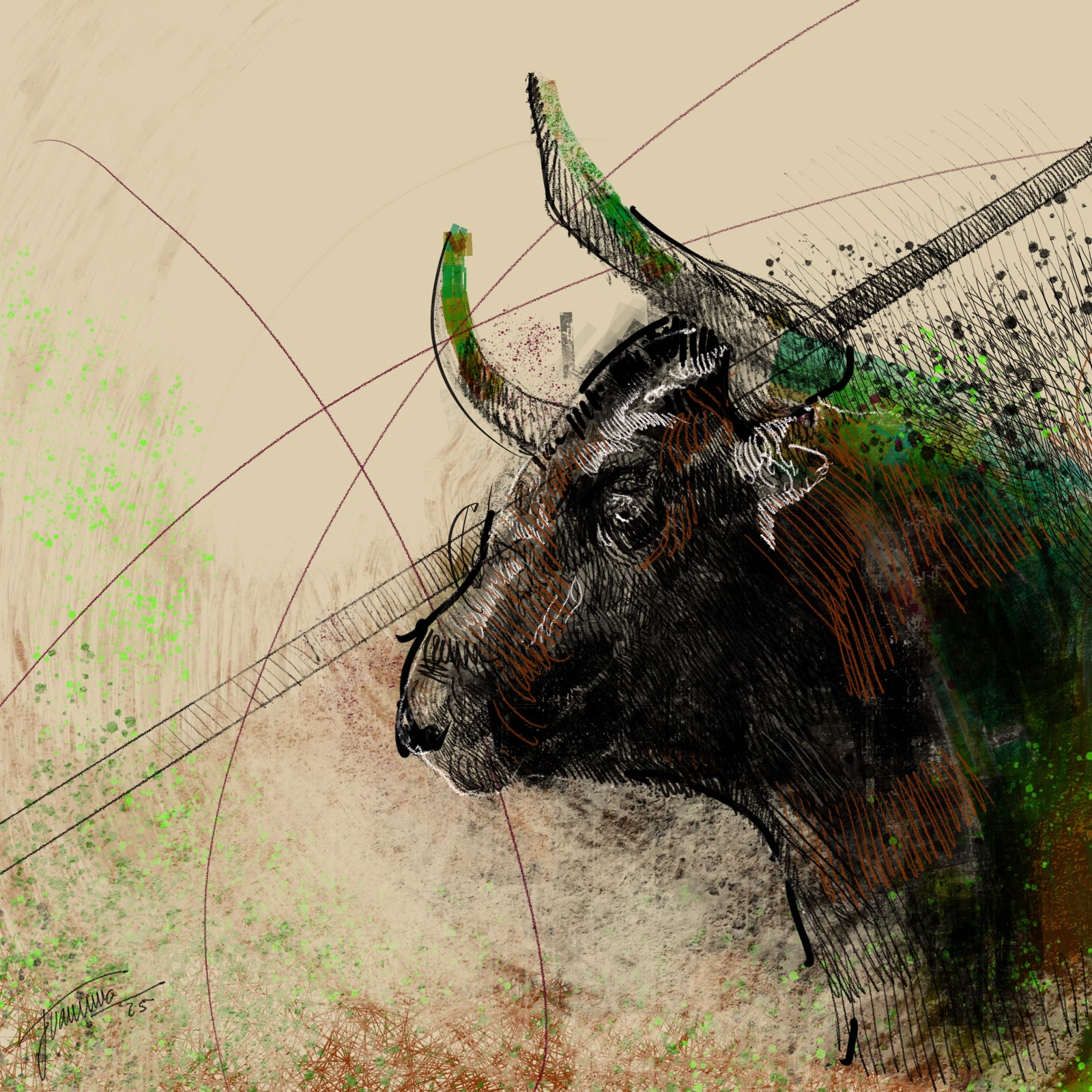 Tauromagia, digital
