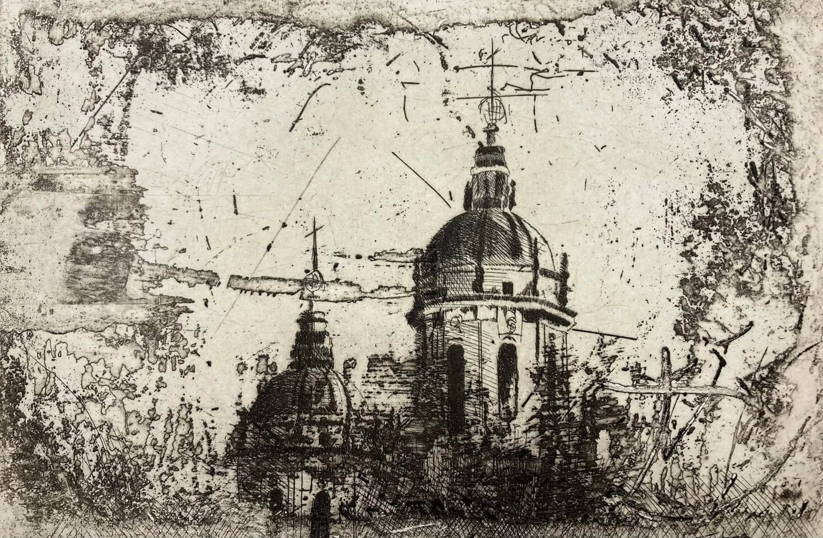 Catedral, grabado