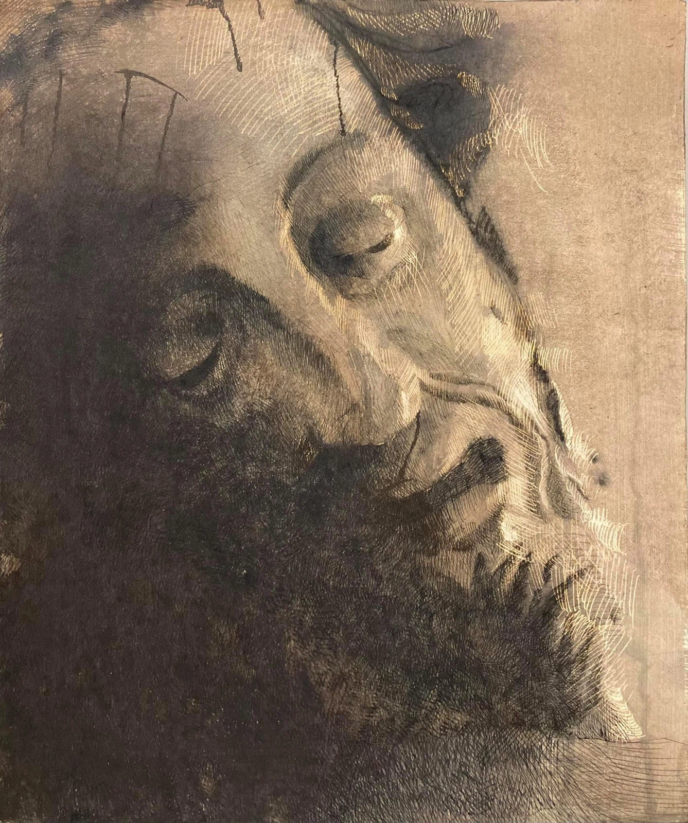 Calvario, plumilla